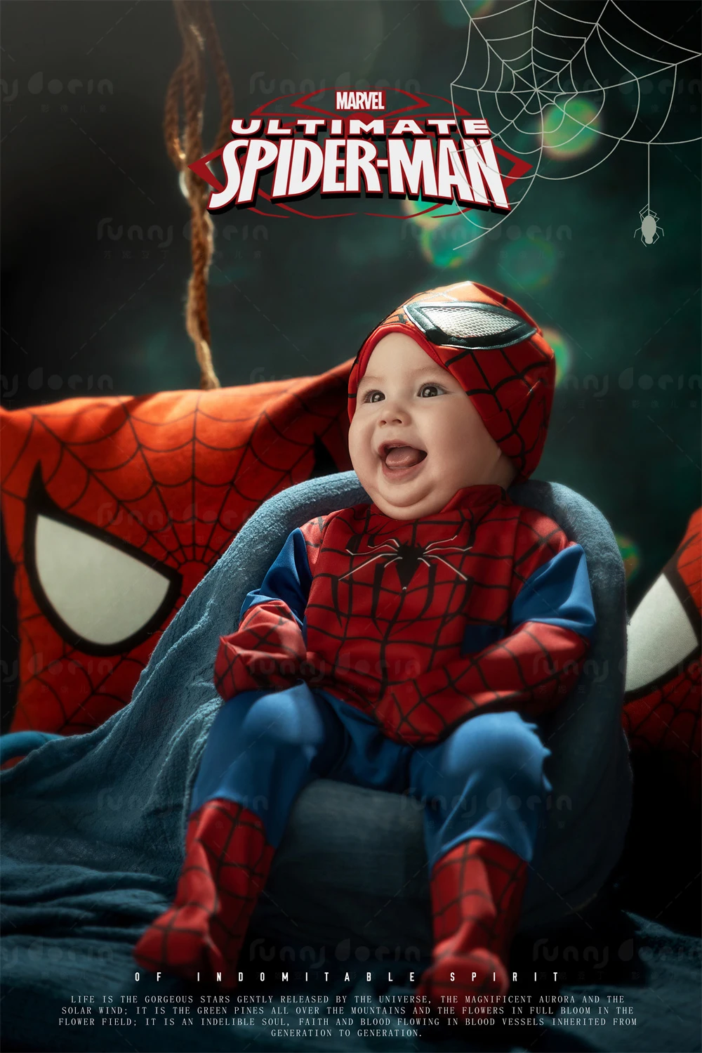 芳妮豆丁儿童摄影 蜘蛛侠