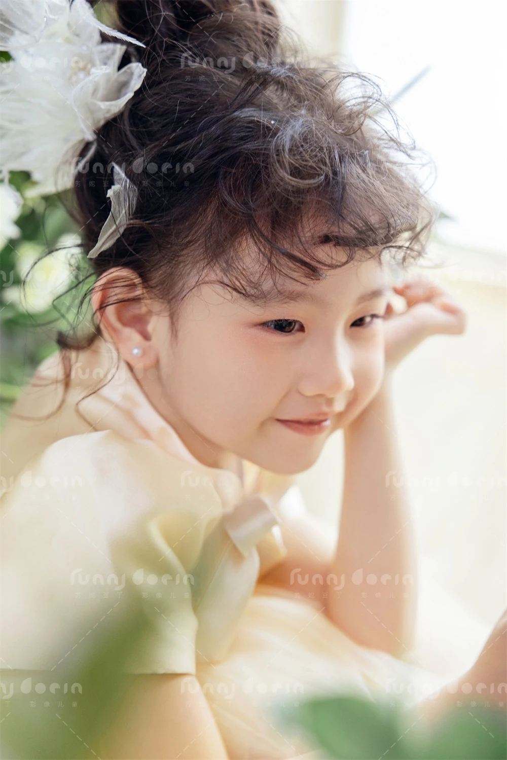 芳妮豆丁儿童摄影 莫奈花房