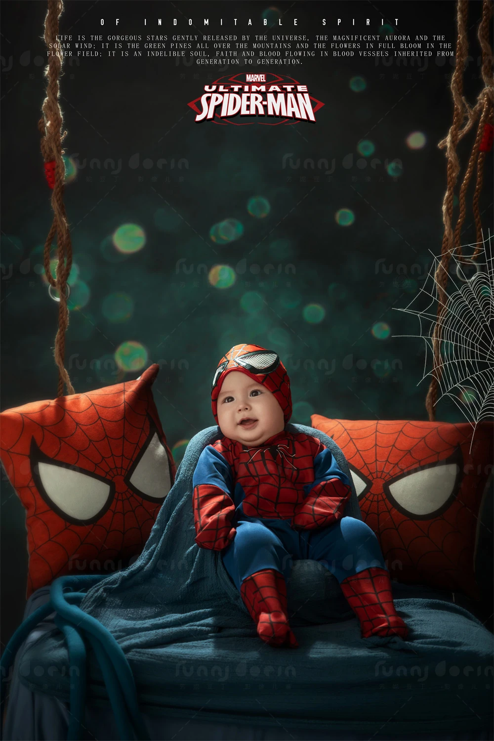 芳妮豆丁儿童摄影 蜘蛛侠