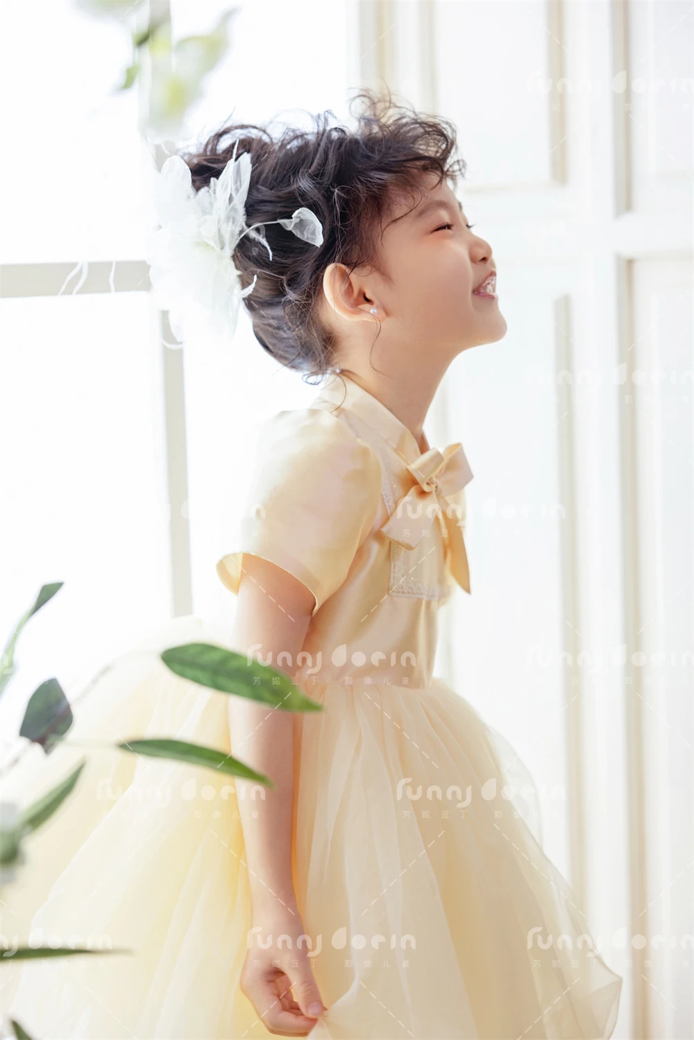 芳妮豆丁儿童摄影 莫奈花房