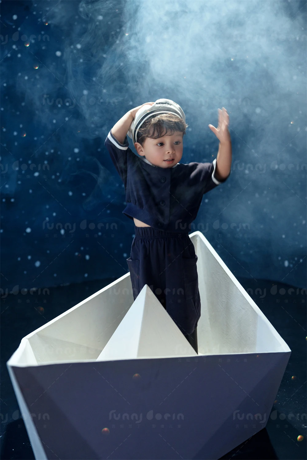 芳妮豆丁儿童摄影 星际飞船