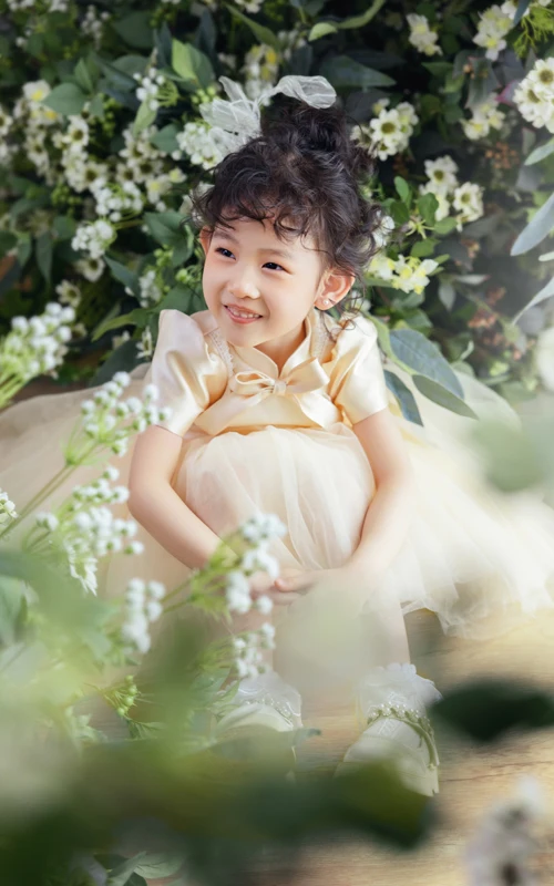 芳妮豆丁儿童摄影 莫奈花房
