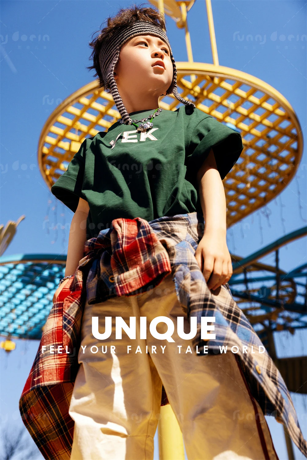 芳妮豆丁儿童摄影 潮野酷boy