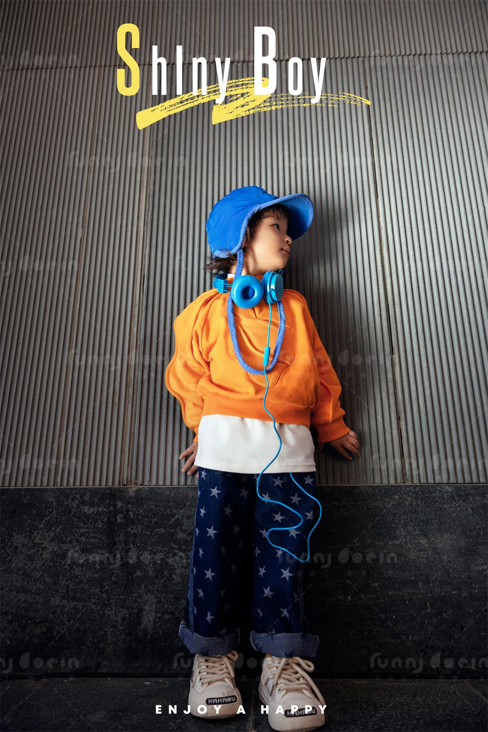 芳妮豆丁儿童摄影 橘子味の夏天