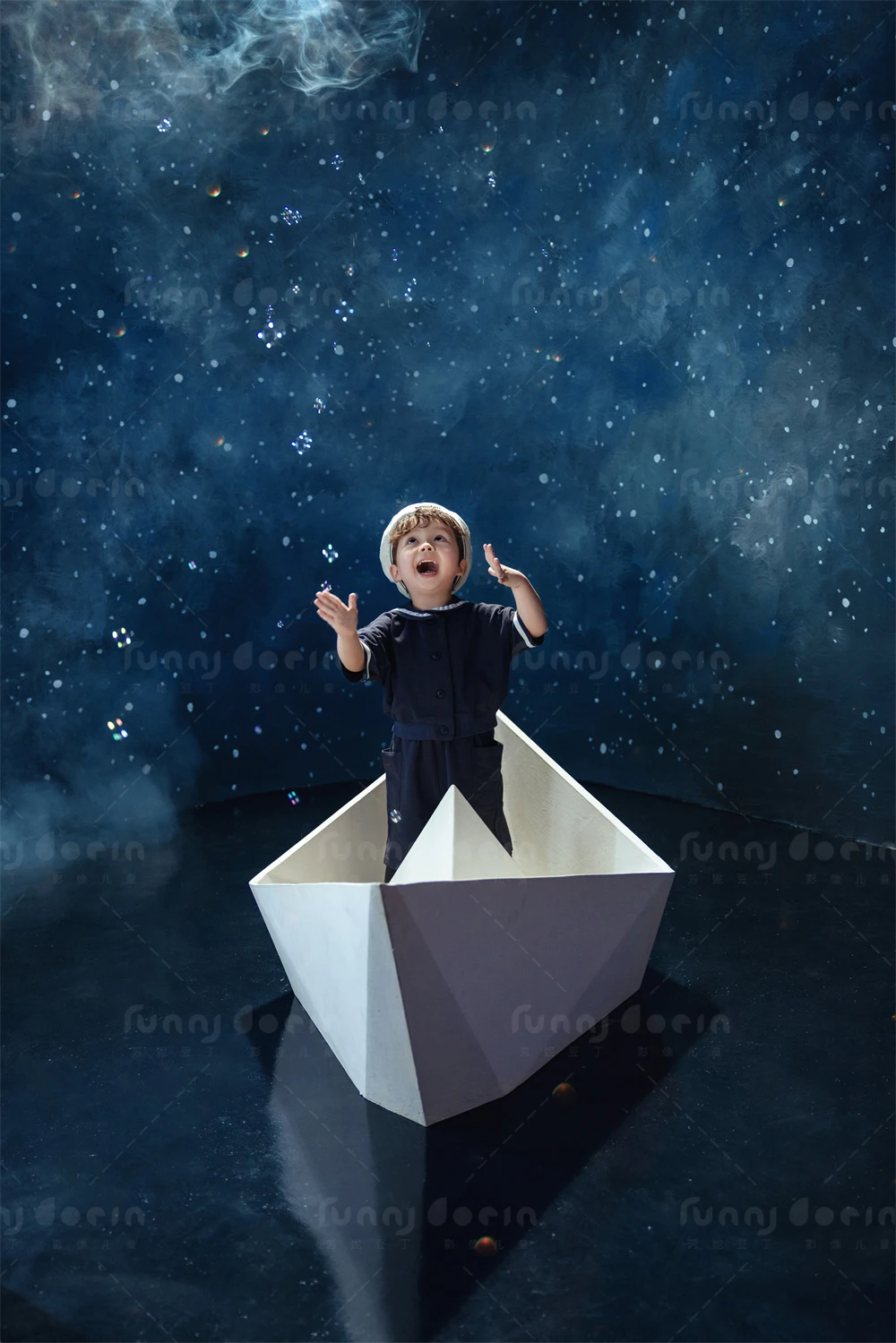 芳妮豆丁儿童摄影 星际飞船