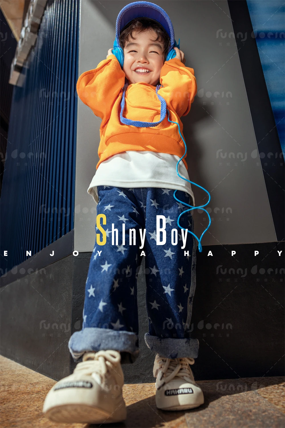 芳妮豆丁儿童摄影 橘子味の夏天