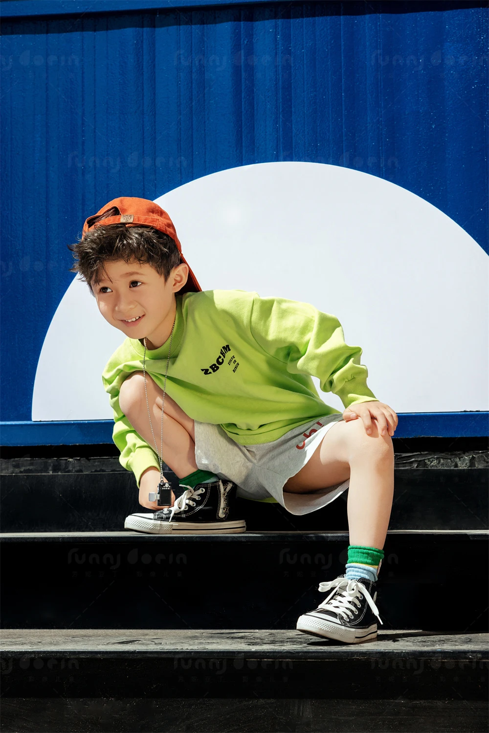 芳妮豆丁儿童摄影 城市律动