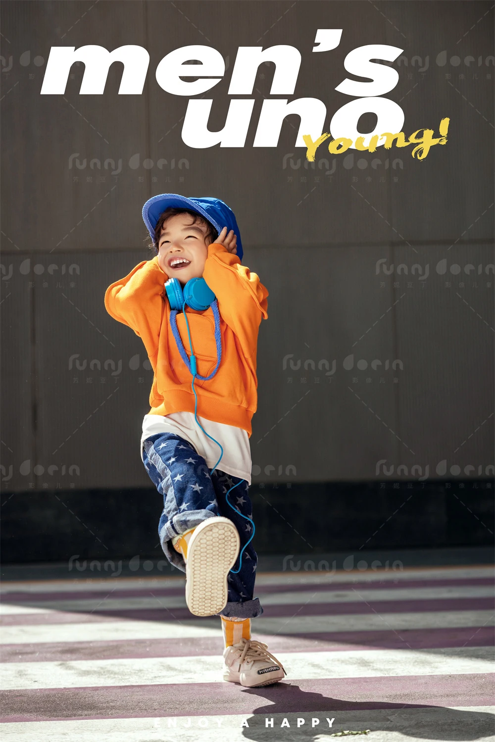 芳妮豆丁儿童摄影 橘子味の夏天