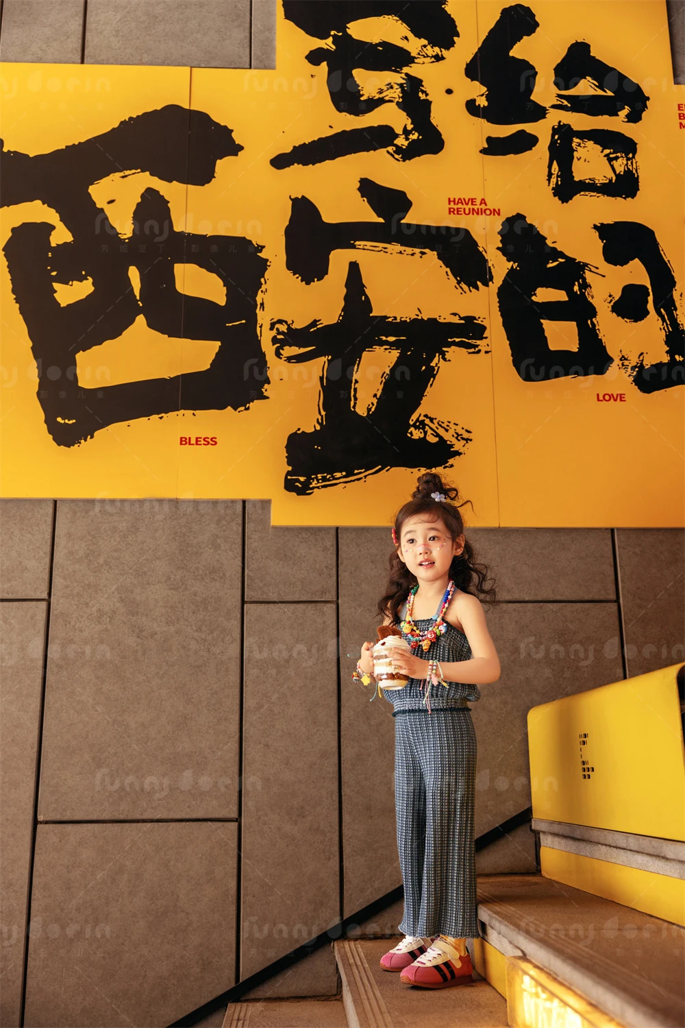 芳妮豆丁儿童摄影 梦想五线谱