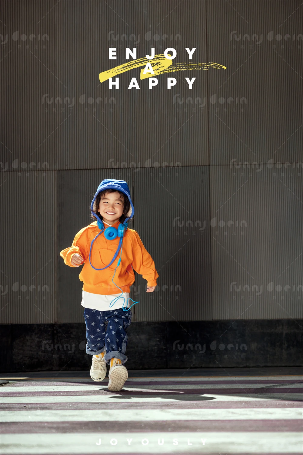 芳妮豆丁儿童摄影 橘子味の夏天