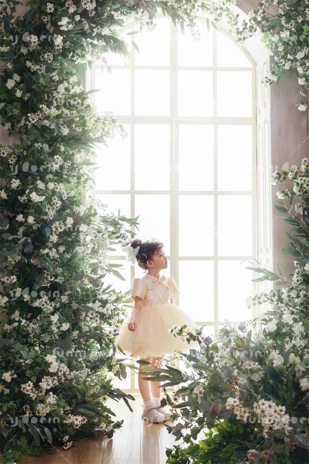 芳妮豆丁儿童摄影 莫奈花房