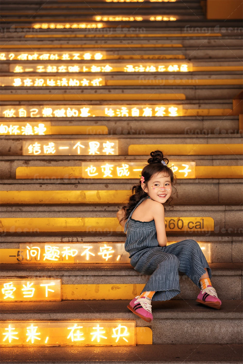 芳妮豆丁儿童摄影 梦想五线谱