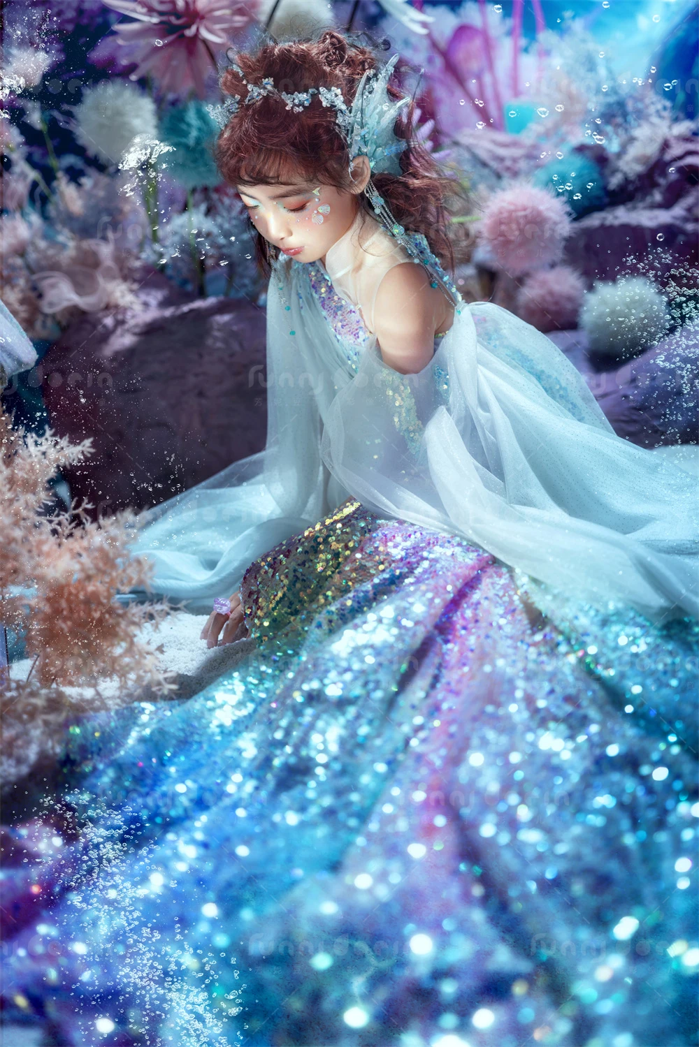 芳妮豆丁儿童摄影 海灵公主