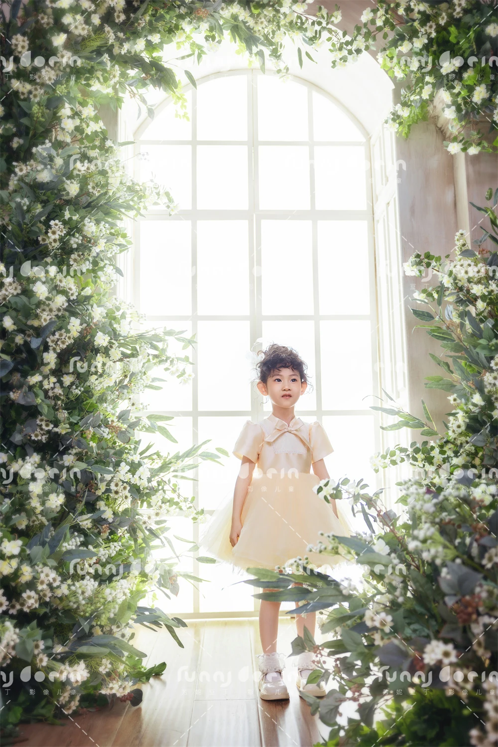 芳妮豆丁儿童摄影 莫奈花房