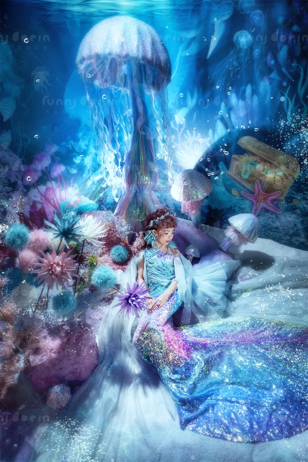 芳妮豆丁儿童摄影 海灵公主