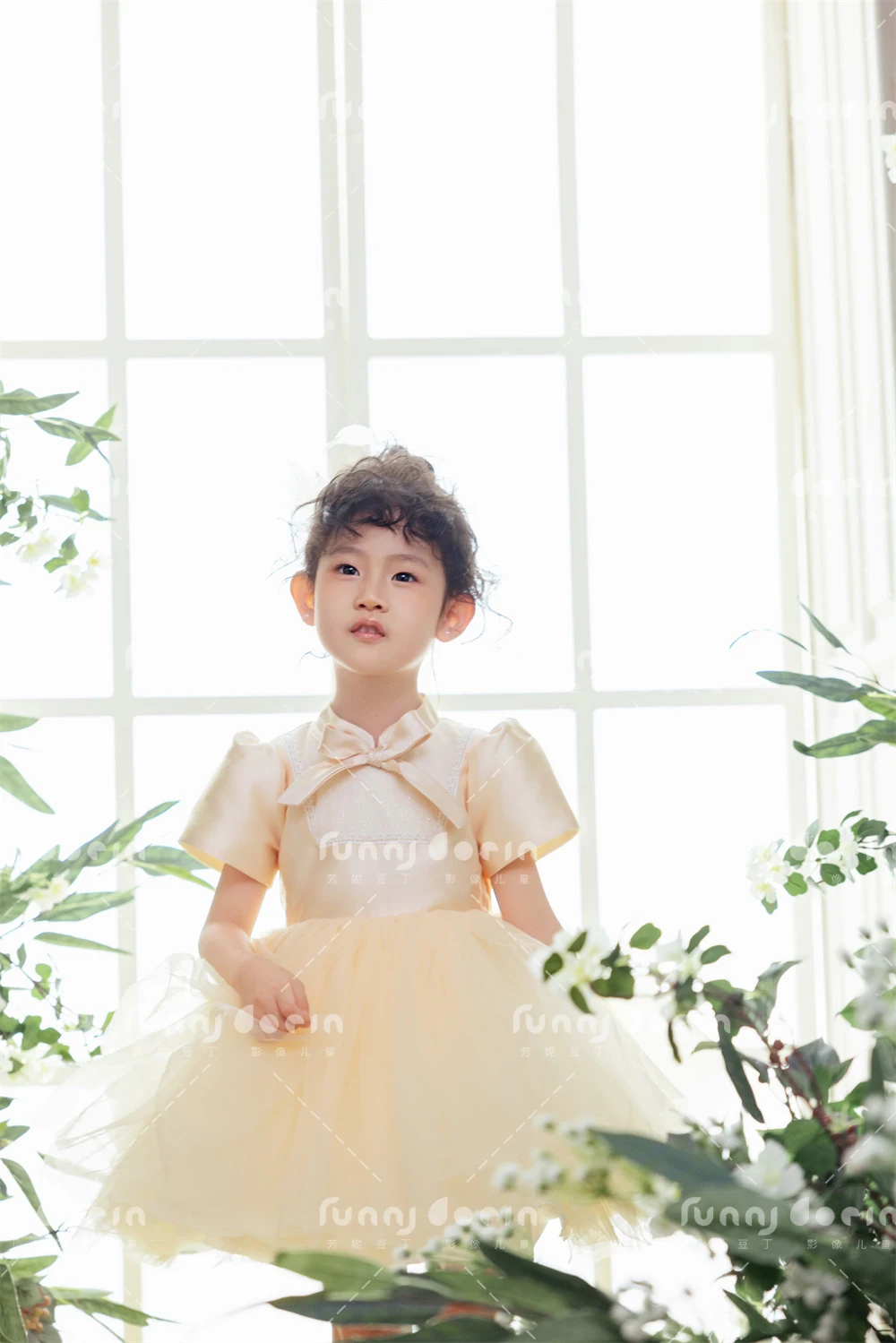 芳妮豆丁儿童摄影 莫奈花房