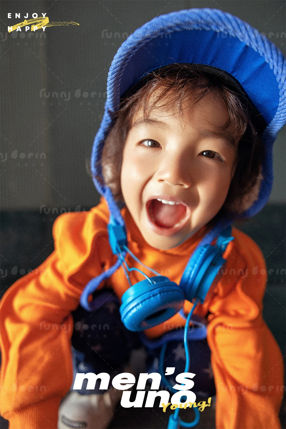 芳妮豆丁儿童摄影 橘子味の夏天