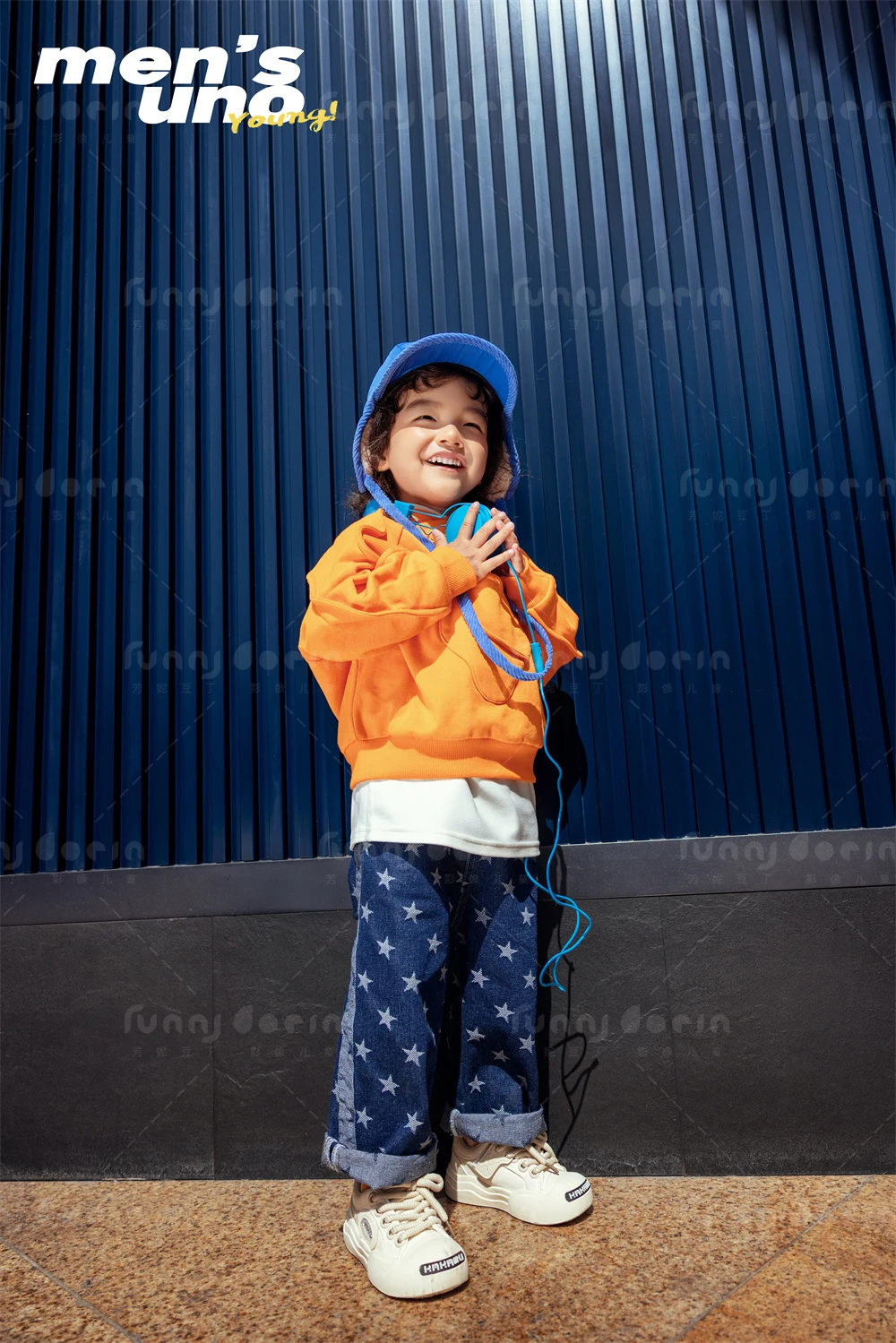 芳妮豆丁儿童摄影 橘子味の夏天