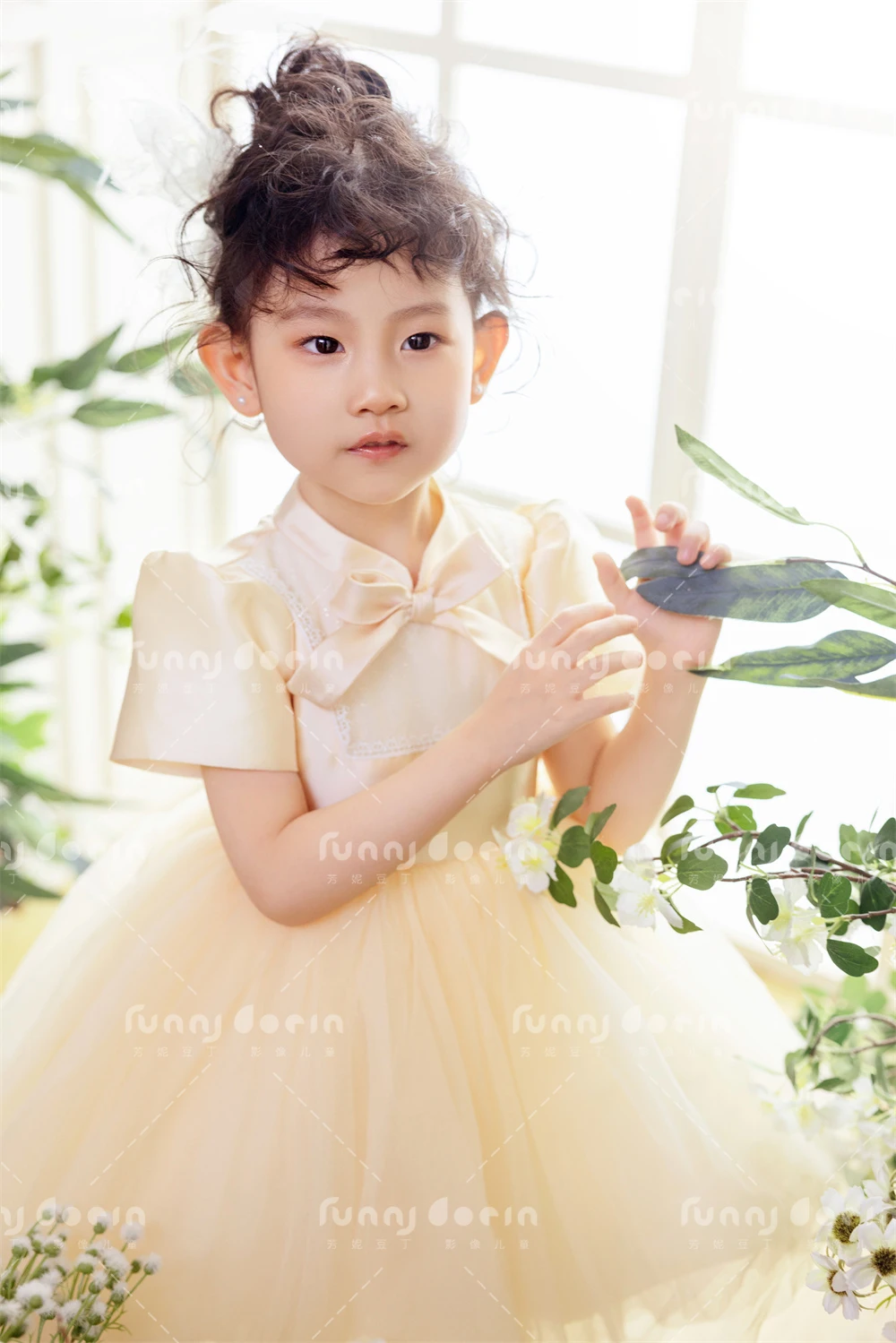 芳妮豆丁儿童摄影 莫奈花房