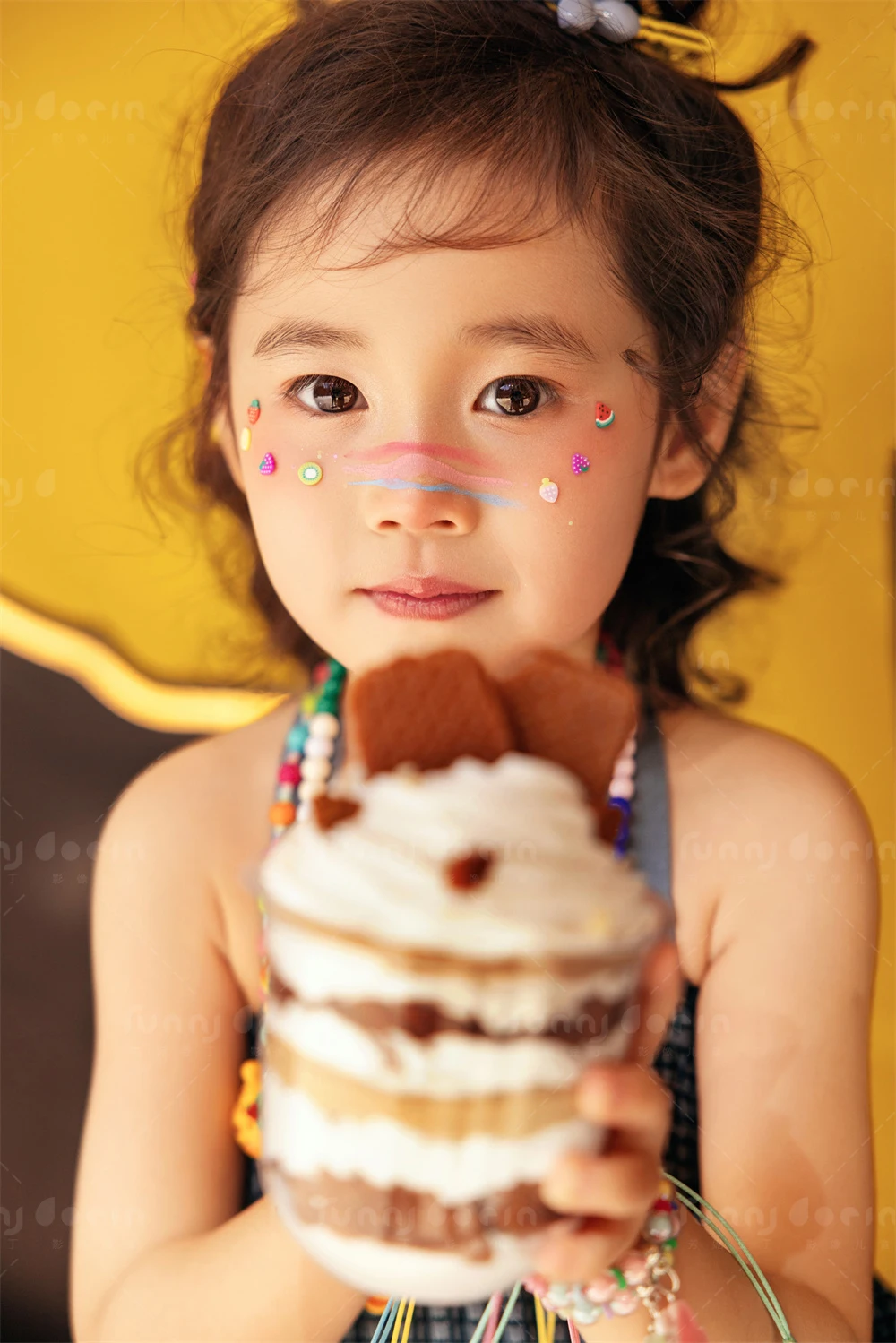 芳妮豆丁儿童摄影 梦想五线谱