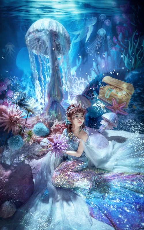 芳妮豆丁儿童摄影 海灵公主