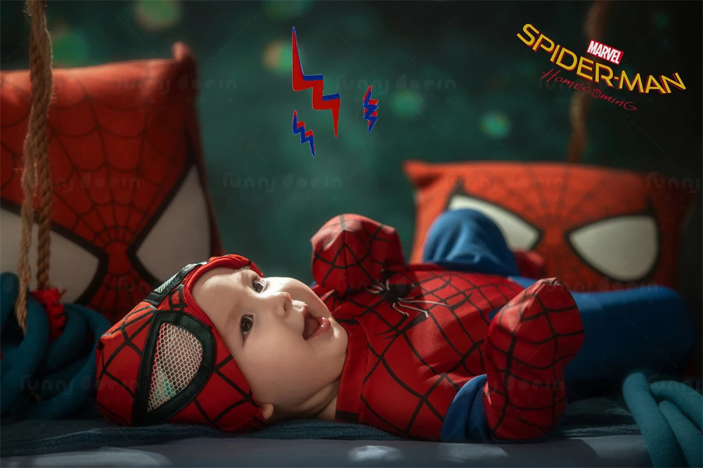 芳妮豆丁儿童摄影 蜘蛛侠