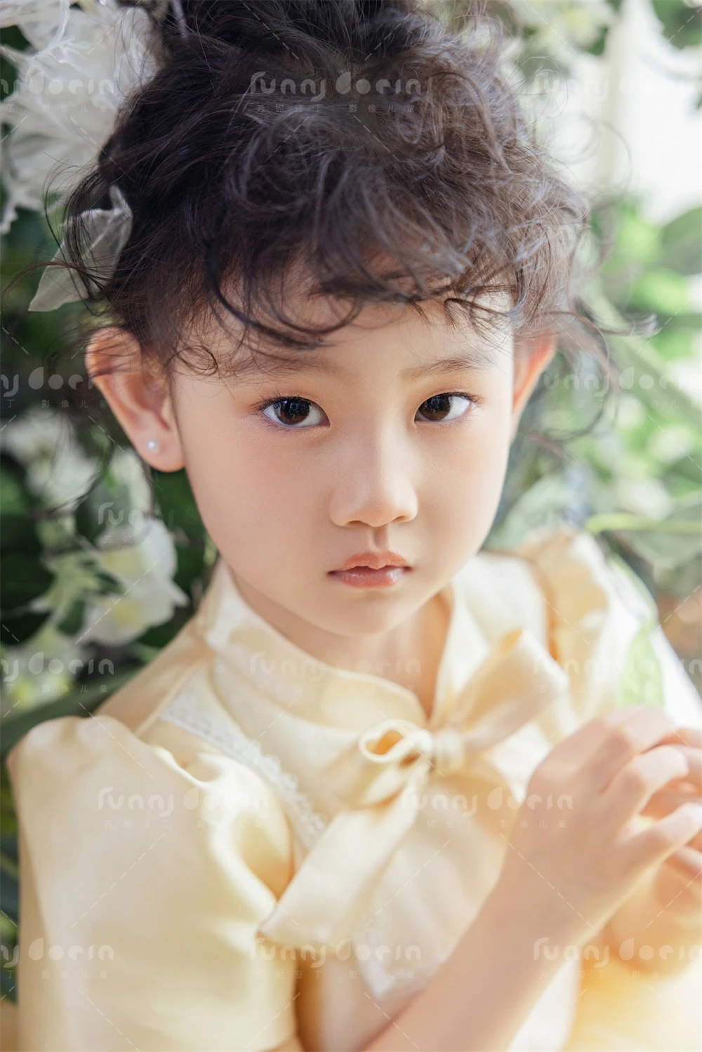 芳妮豆丁儿童摄影 莫奈花房