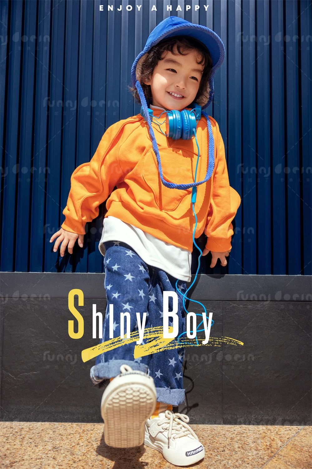 芳妮豆丁儿童摄影 橘子味の夏天