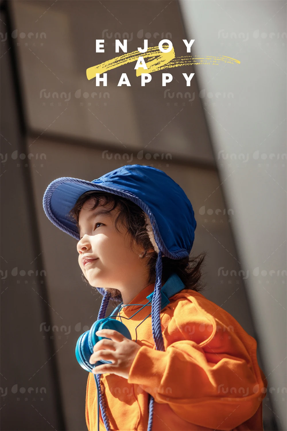 芳妮豆丁儿童摄影 橘子味の夏天