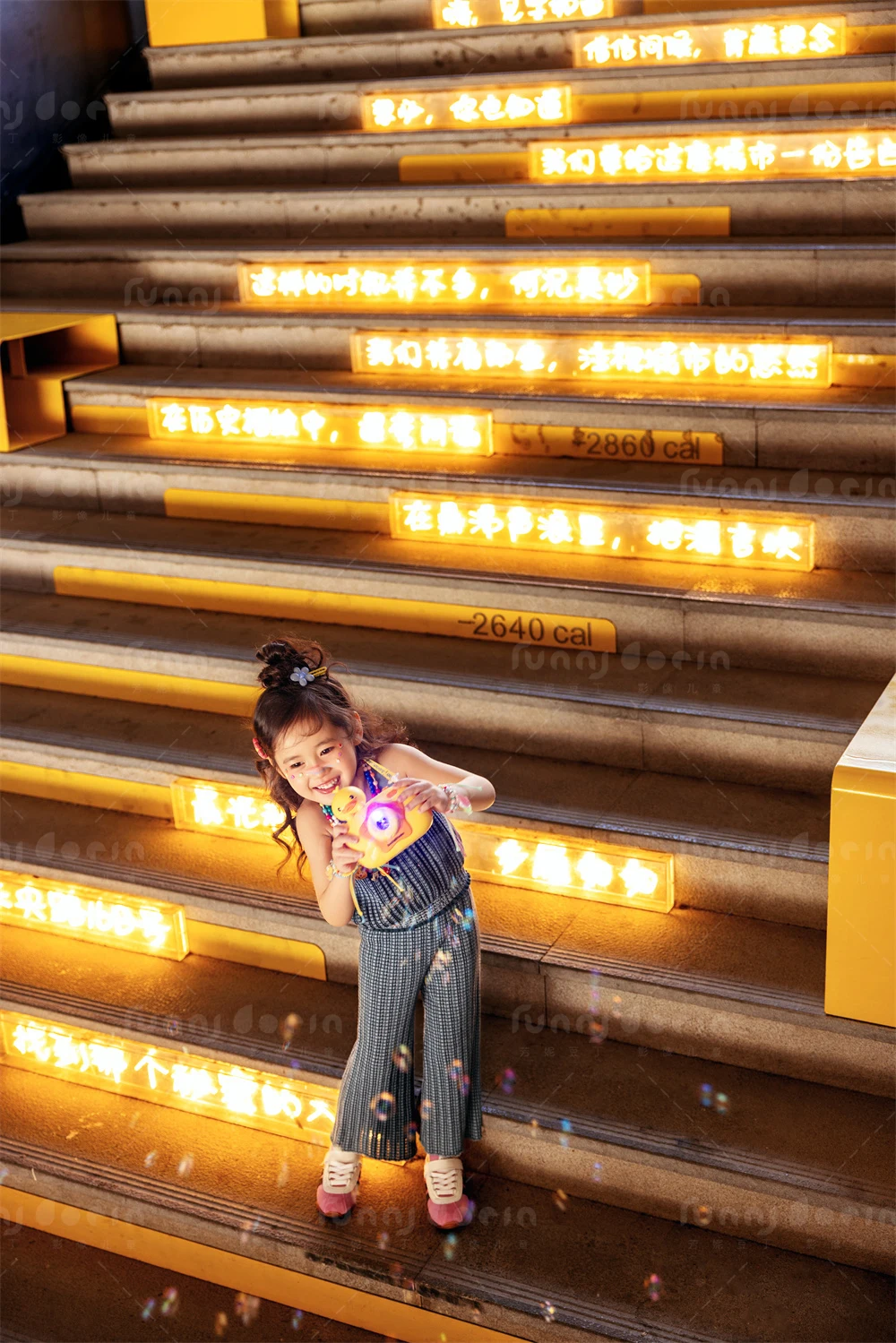 芳妮豆丁儿童摄影 梦想五线谱