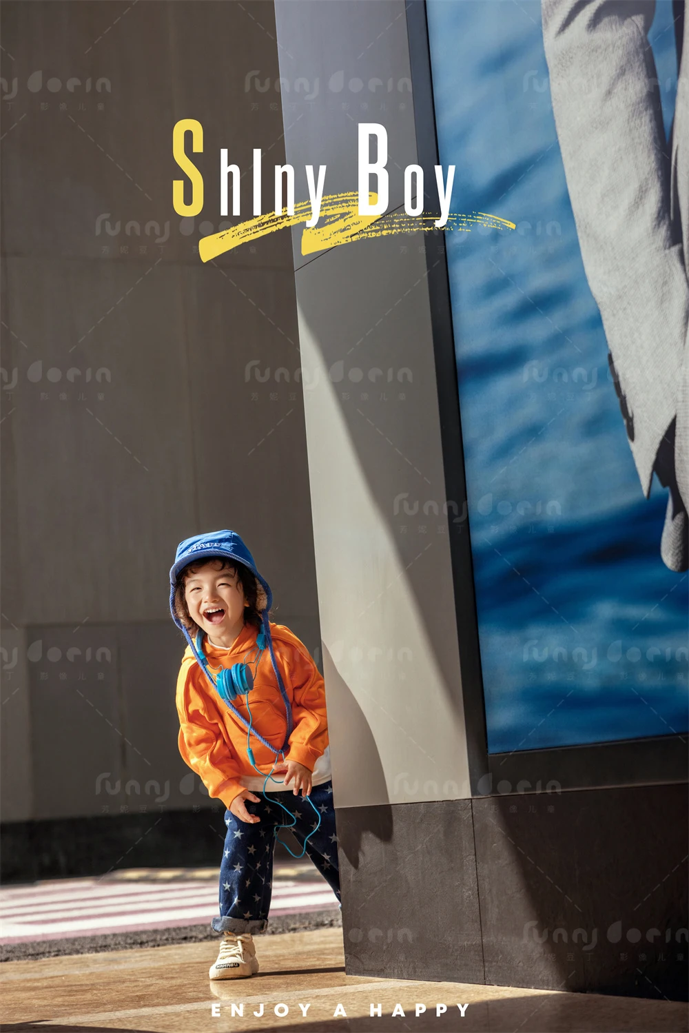 芳妮豆丁儿童摄影 橘子味の夏天