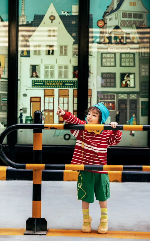 芳妮豆丁儿童摄影 炫彩街区