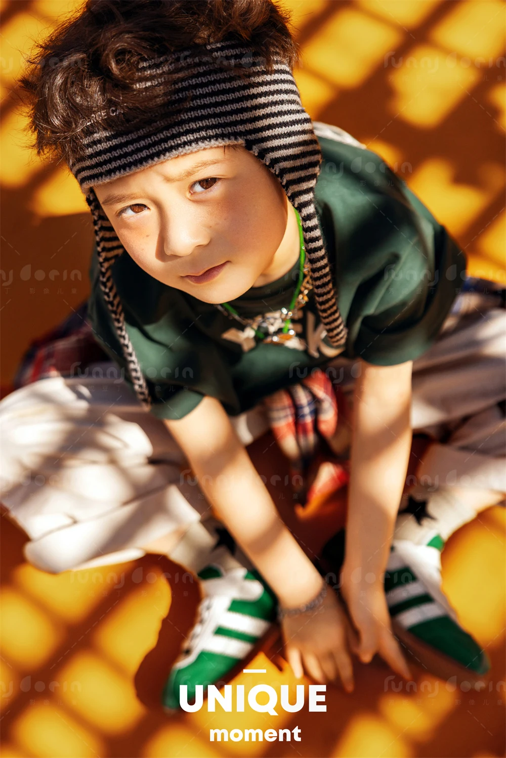 芳妮豆丁儿童摄影 潮野酷boy