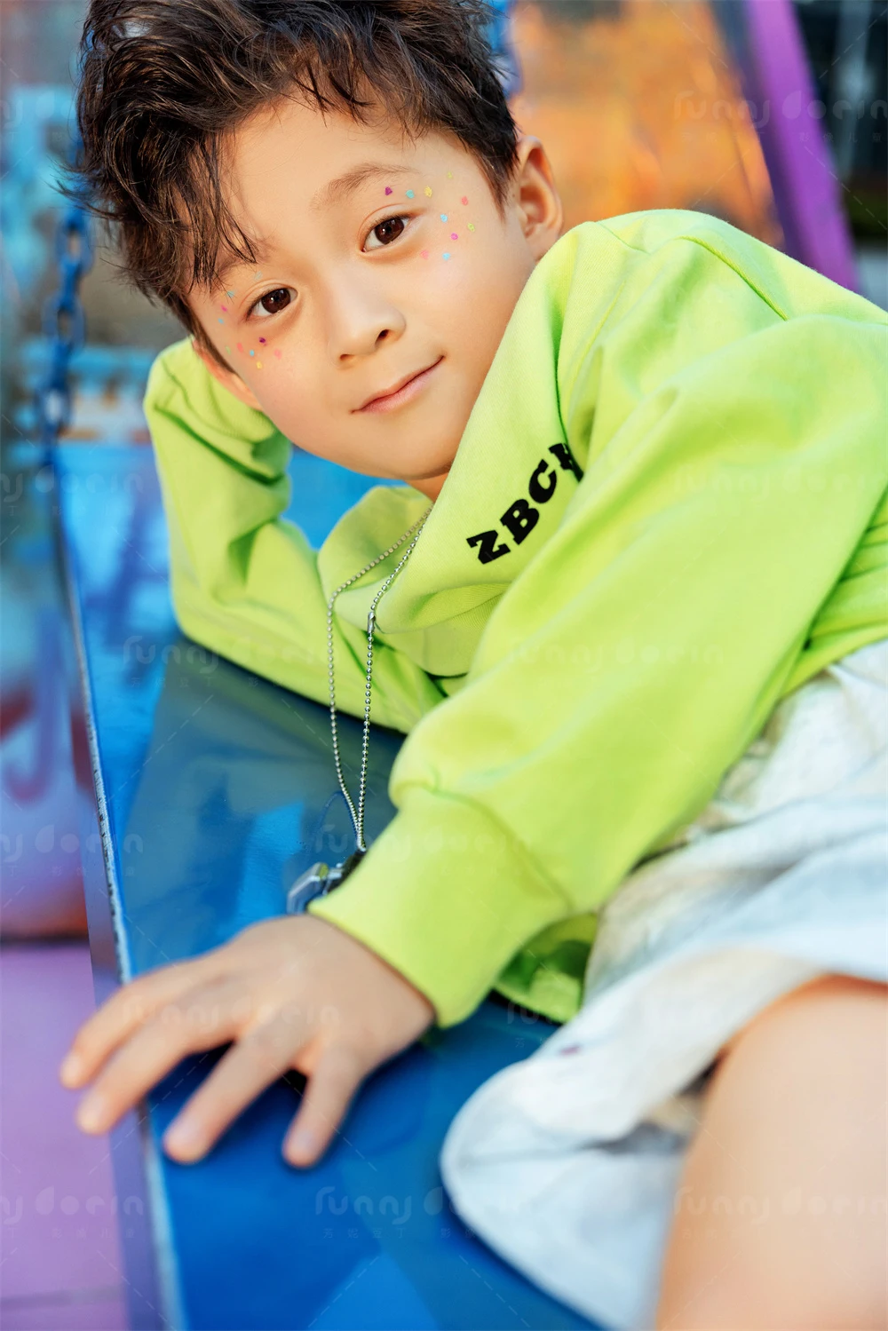 芳妮豆丁儿童摄影 城市律动