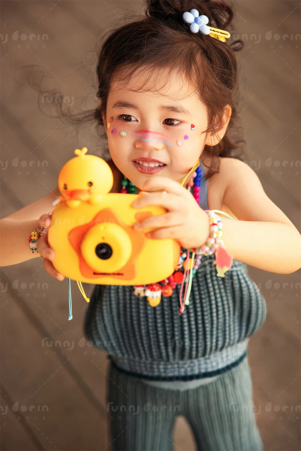 芳妮豆丁儿童摄影 梦想五线谱