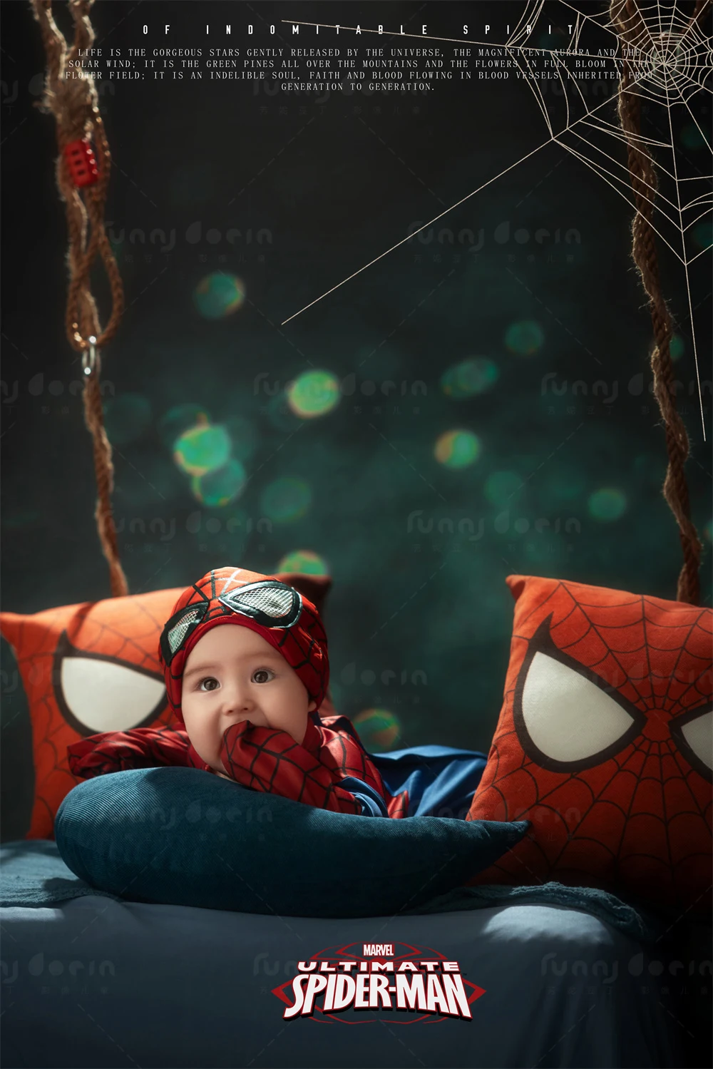 芳妮豆丁儿童摄影 蜘蛛侠