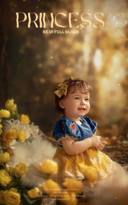 芳妮豆丁儿童摄影 繁花园纪