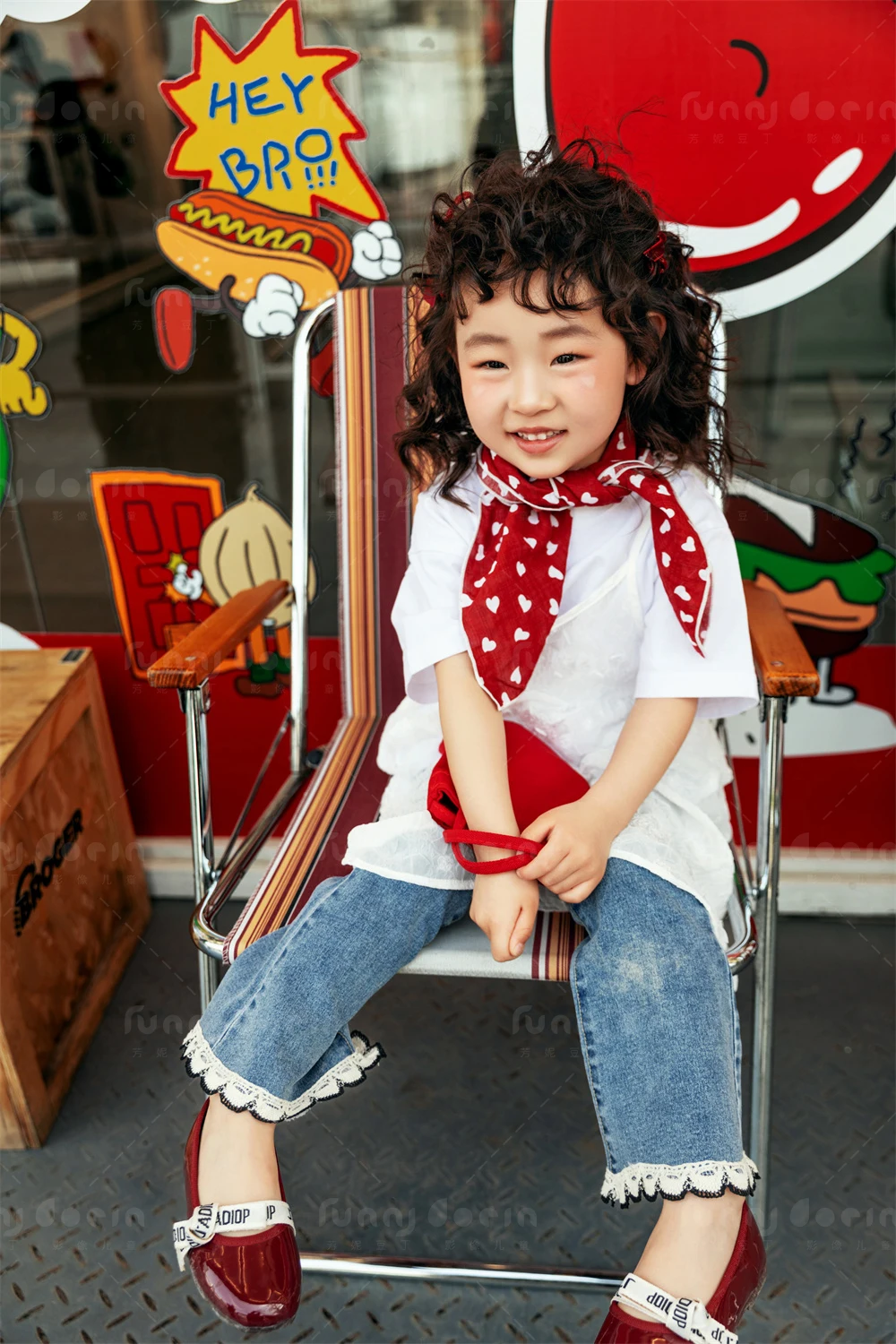 芳妮豆丁儿童摄影 摩登画报