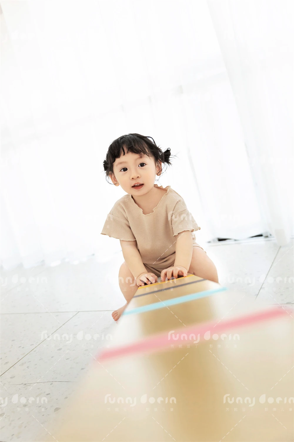 芳妮豆丁儿童摄影 欢乐跷跷板