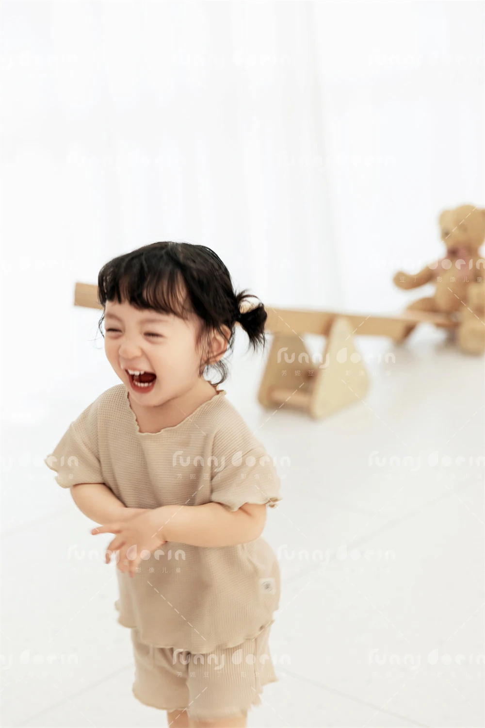 芳妮豆丁儿童摄影 欢乐跷跷板