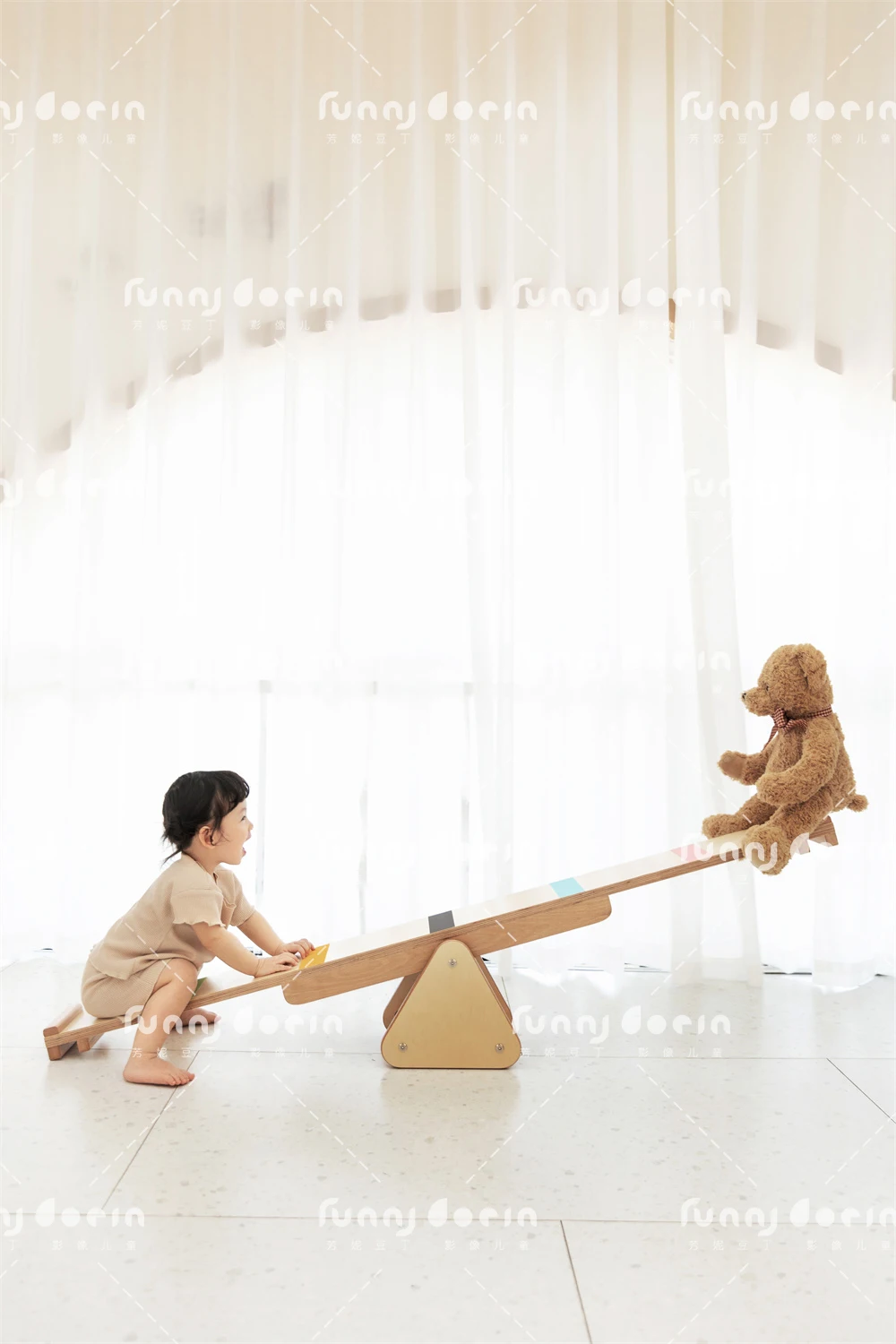 芳妮豆丁儿童摄影 欢乐跷跷板