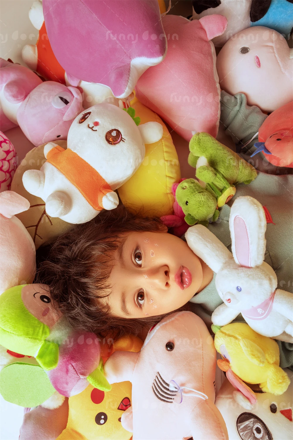 芳妮豆丁儿童摄影 彩虹萌仔