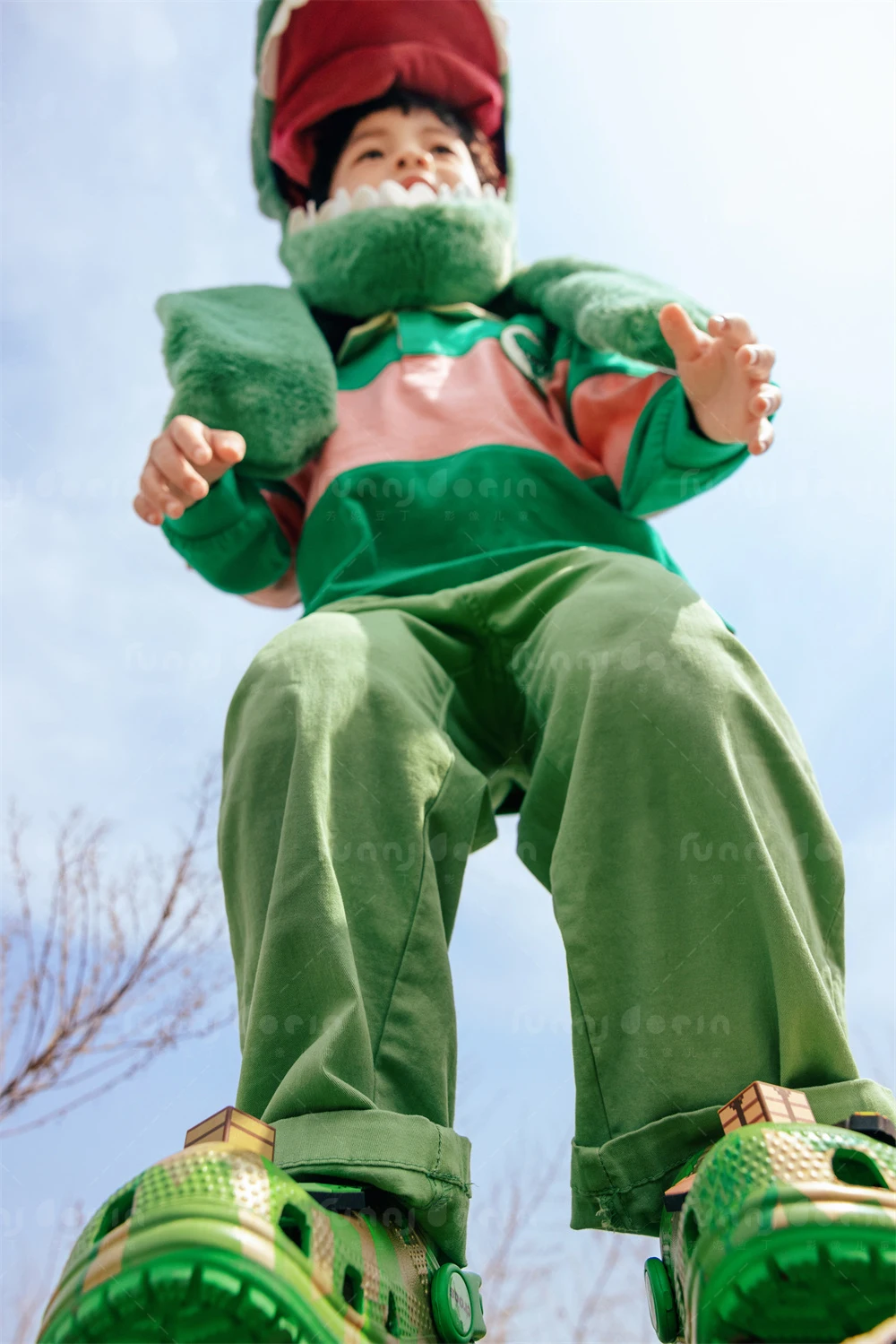 芳妮豆丁儿童摄影 远赴春山