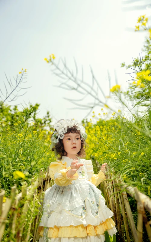 芳妮豆丁儿童摄影 向野花海