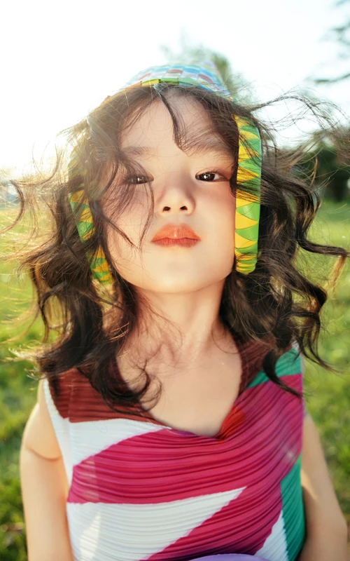 芳妮豆丁儿童摄影 彩虹方糖