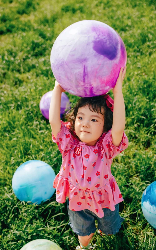 芳妮豆丁儿童摄影 五彩星球
