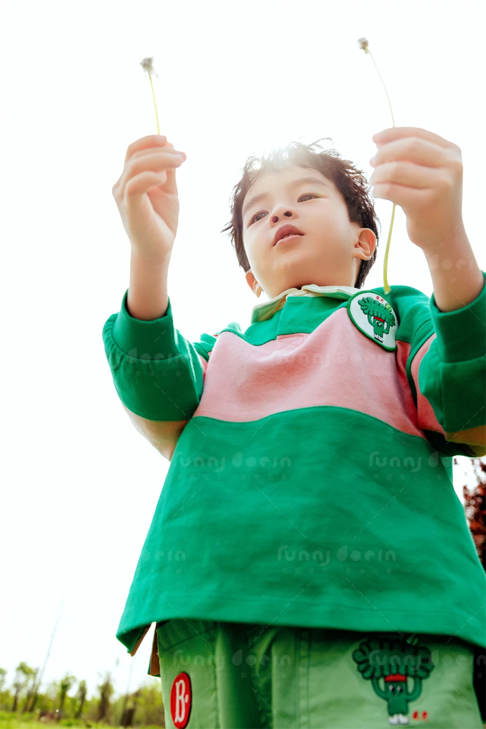 芳妮豆丁儿童摄影 远赴春山