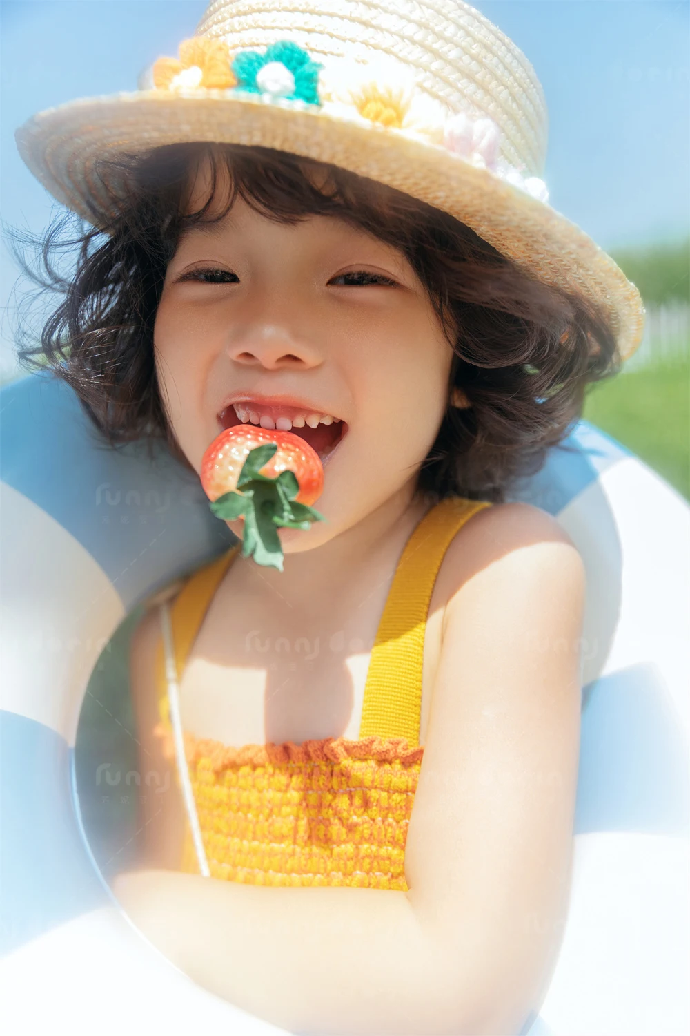 芳妮豆丁儿童摄影 花季如诗