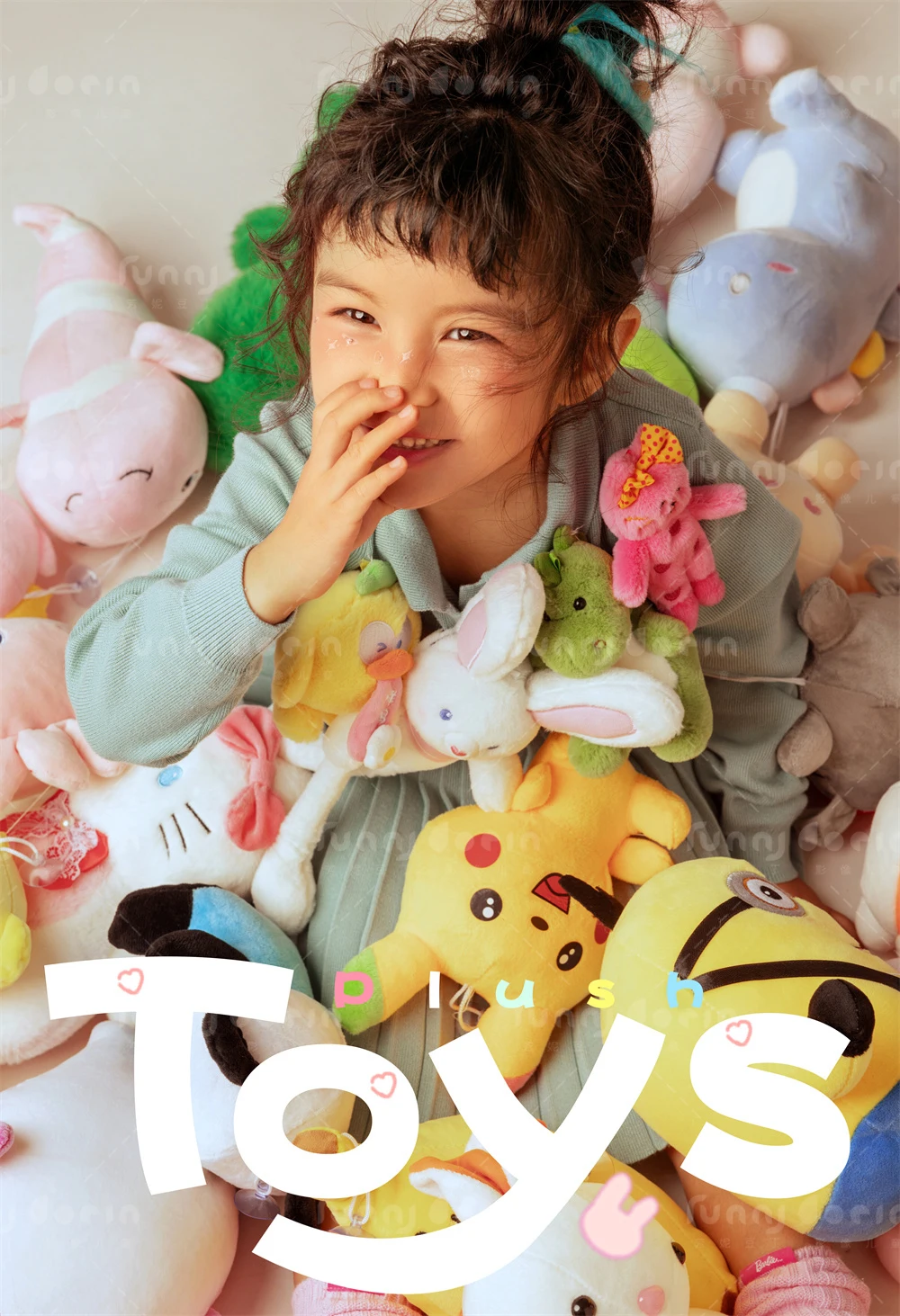 芳妮豆丁儿童摄影 彩虹萌仔