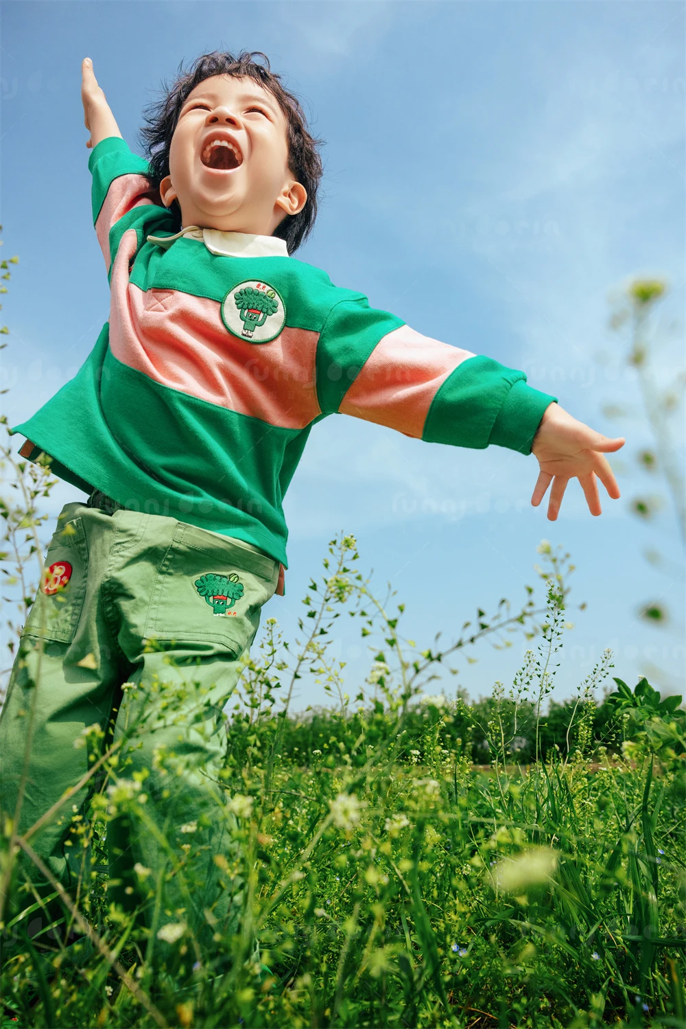 芳妮豆丁儿童摄影 远赴春山